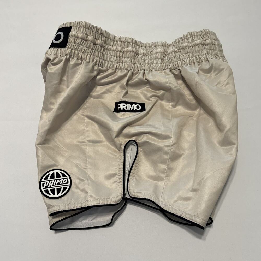 Primo Muay Thai Shorts Alta Series Cream Size Large, MMA, Boxing New With Tags - Picture 9 of 14
